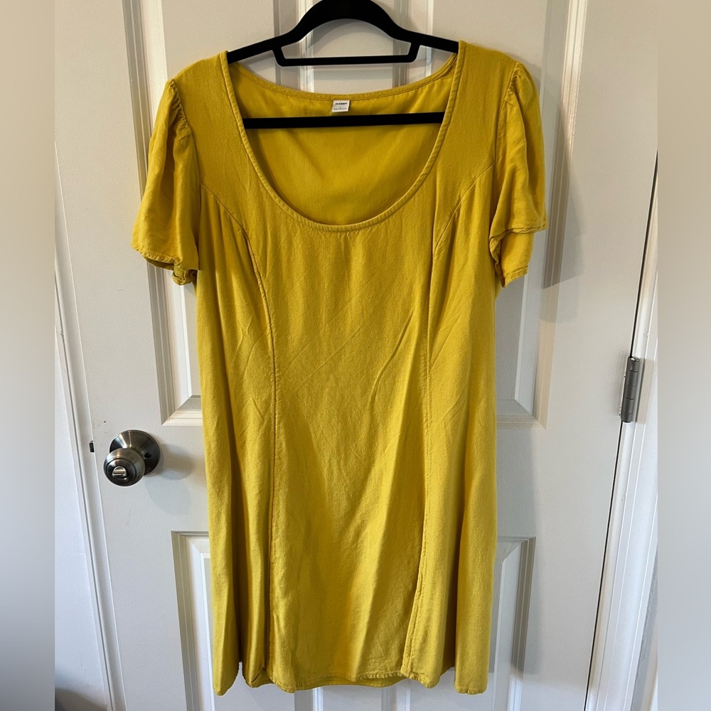Yellow shirt dress - Old Navy - Size Large
